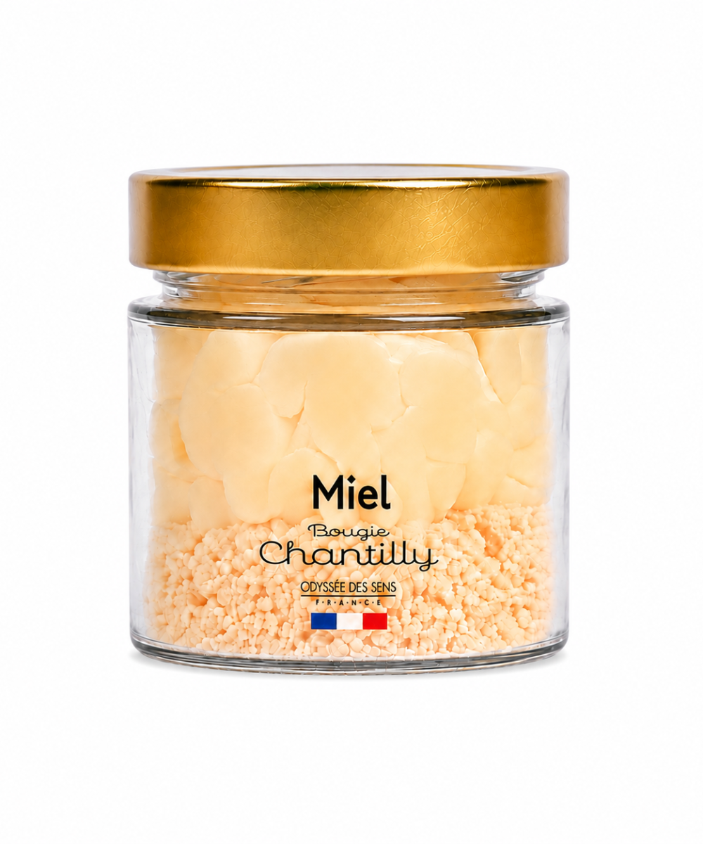 Świeca Chantilly 150g o zapachu Miodu