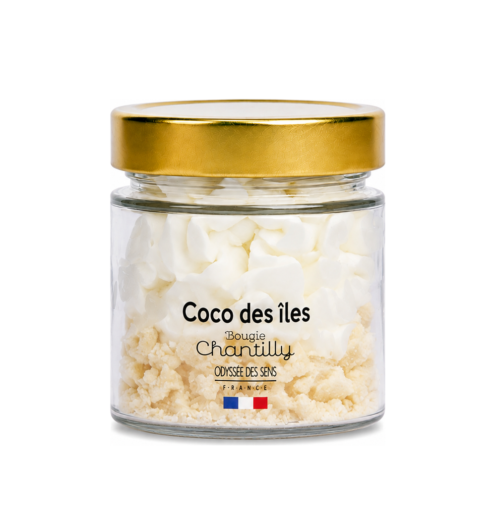 Świeca Chantilly 150g Kokos z Wysp