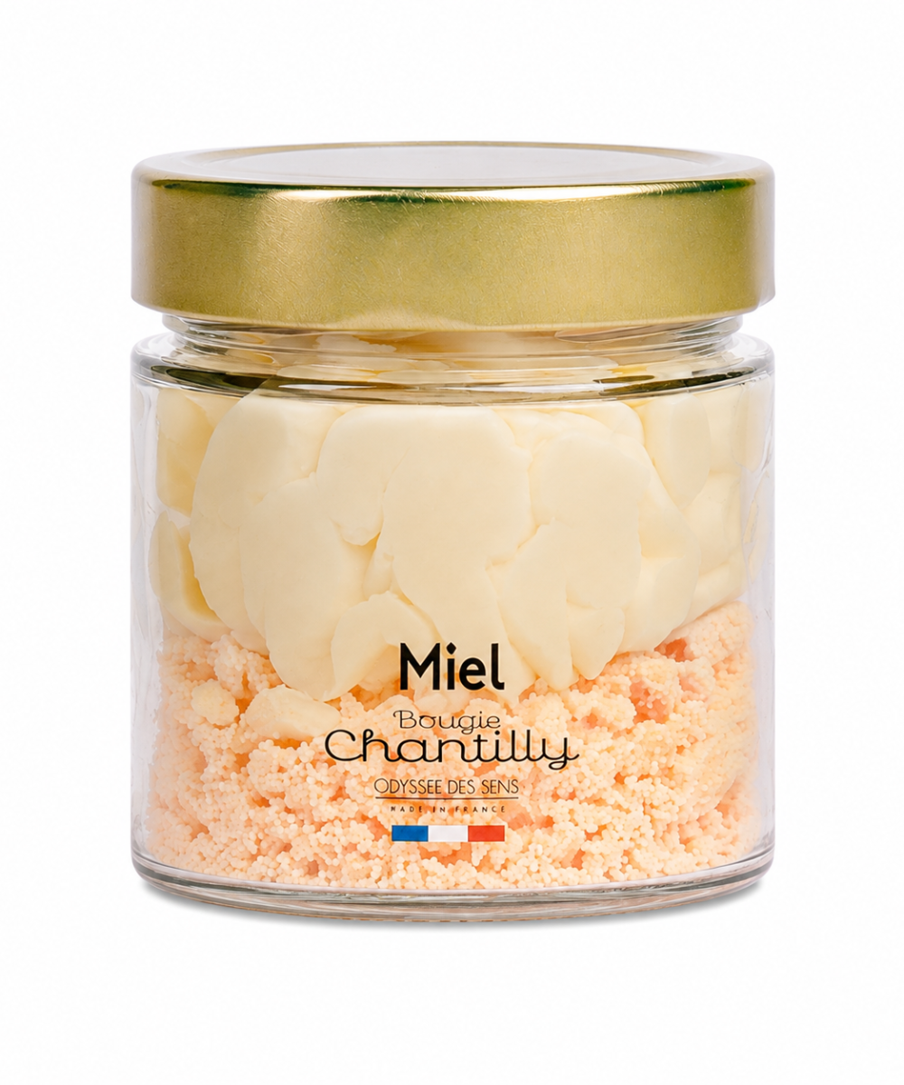 Świeca Chantilly 150g o zapachu Miodu
