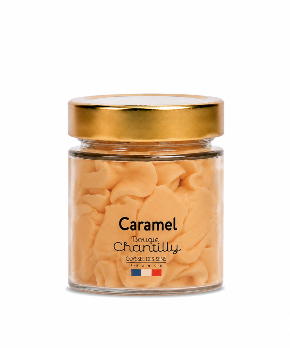 Świeca Chantilly 80g o zapachu Karmelu