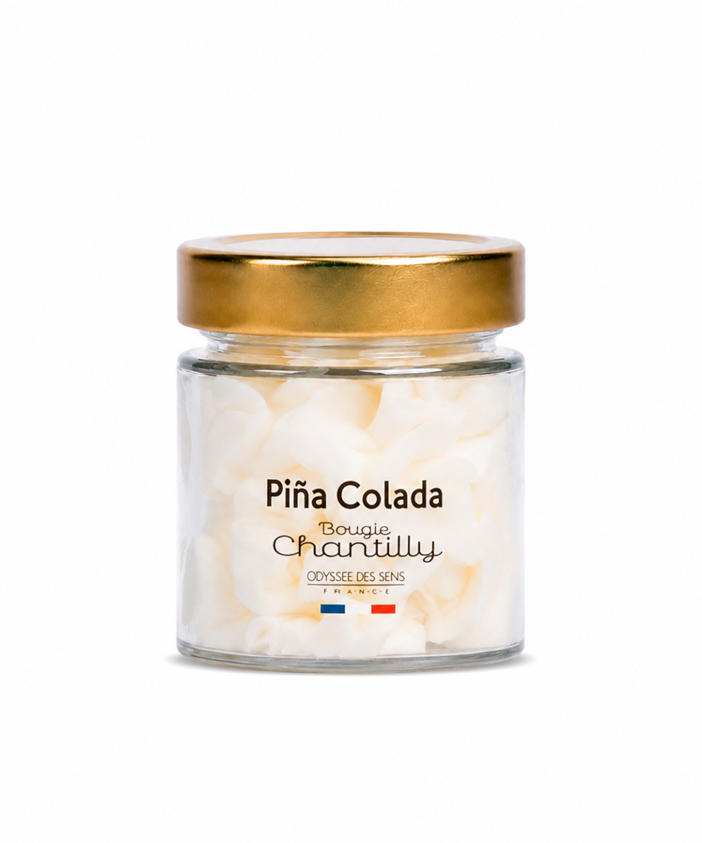 Świeca Chantilly 80g o zapachu Pinacolady