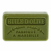 Savonnette marseillaise à l’huile d’olive 60 g sur fond blanc