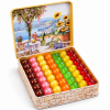 Coffret Terrasse Provençale ouvert avec 49 perles de bain
