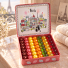 Coffret corail Paris Chat avec 49 perles de bain